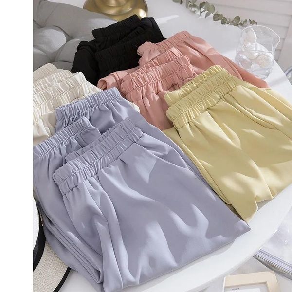 women's pants & capris summer 2021 thin ice silk chiffon sweatpants korean version of the high waist loose bloomers and leisure harem, Black;white
women's pants & capris summer 2021 thin ice silk chiffon sweatpants korean version of the high waist loose bloomers and leisure harem, Black;white