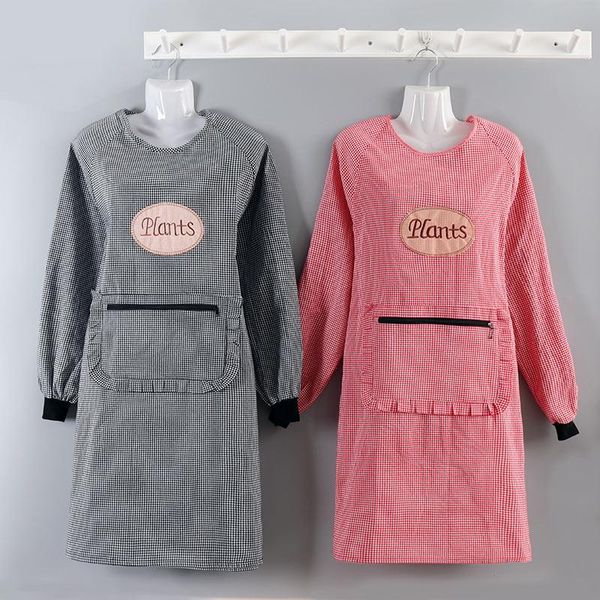 aprons korean version of pure cotton fashion women's apron long-sleeved kitchen cooking overalls with fertilizer and anti-oil work
aprons korean version of pure cotton fashion women's apron long-sleeved kitchen cooking overalls with fertilizer and anti-oil work
