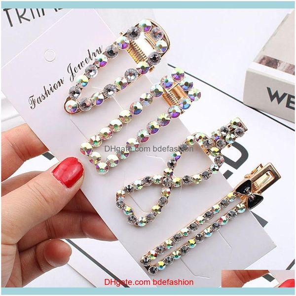 clips & barrettes jewelry jewelrybling rhinestones clip for women girls geometric hair barrette rec hairpin styling aessories trendy drop de, Golden;silver
clips & barrettes jewelry jewelrybling rhinestones clip for women girls geometric hair barrette rec hairpin styling aessories trendy drop de, Golden;silver