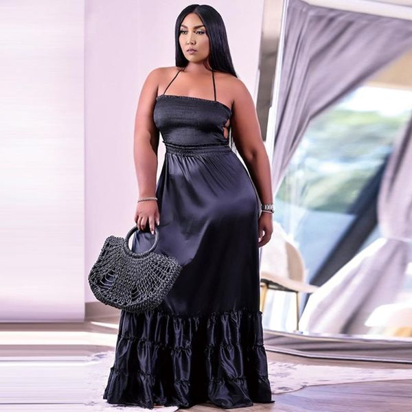 plus size dresses xl-5xl black fit and flare maxi dress women spaghetti strap backless party elegant ruched clubwear vestidos
plus size dresses xl-5xl black fit and flare maxi dress women spaghetti strap backless party elegant ruched clubwear vestidos