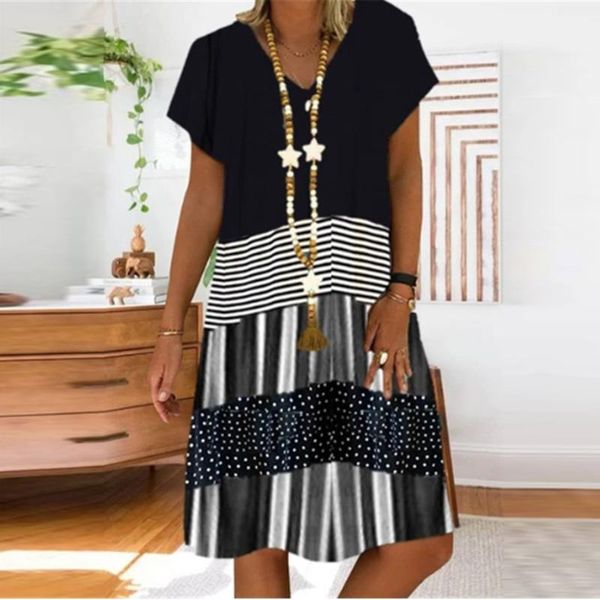 women's swimwear 2021 summer print short sleeve vest dresses casual o neck plus size fashion t shirt dress vintage beach bohemia, White;black
women's swimwear 2021 summer print short sleeve vest dresses casual o neck plus size fashion t shirt dress vintage beach bohemia, White;black