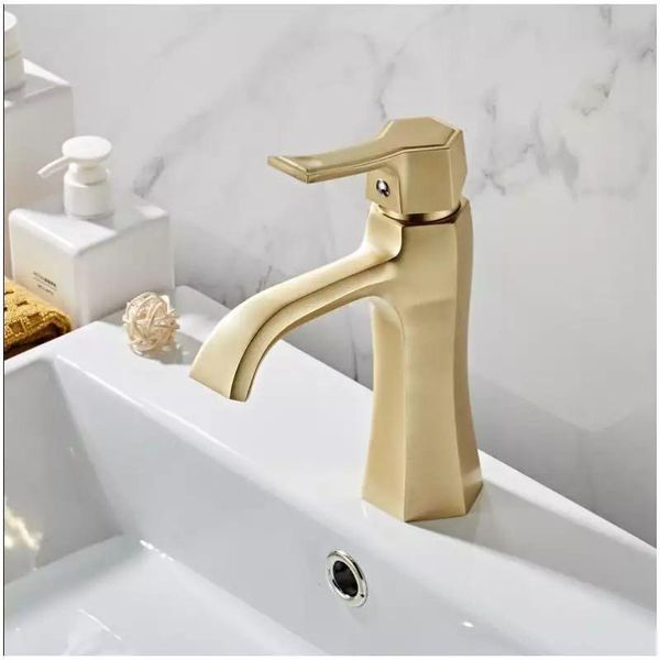 bathroom sink faucets liuyue basin brushed gold brass single handle/hole diamond shape faucet cold water mixer taps
bathroom sink faucets liuyue basin brushed gold brass single handle/hole diamond shape faucet cold water mixer taps