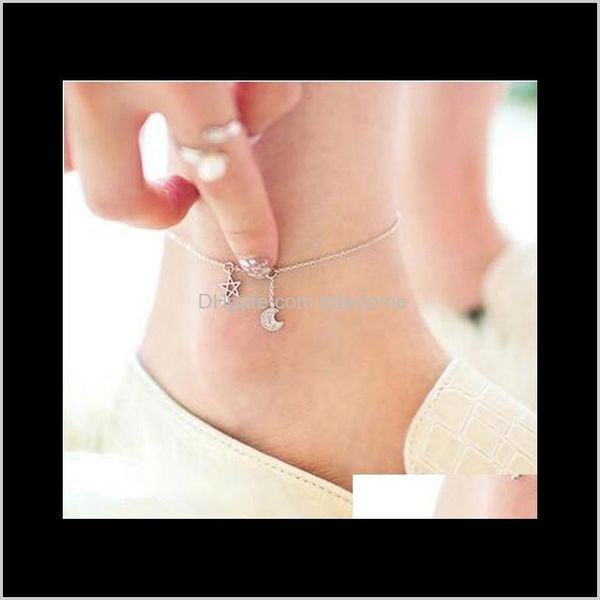 anklets delivery 2021 100percent 925 sterling sier shiny crystal star moon ladiesanklets jewelry gift drop women anklet girl, Red;blue
anklets delivery 2021 100percent 925 sterling sier shiny crystal star moon ladiesanklets jewelry gift drop women anklet girl, Red;blue