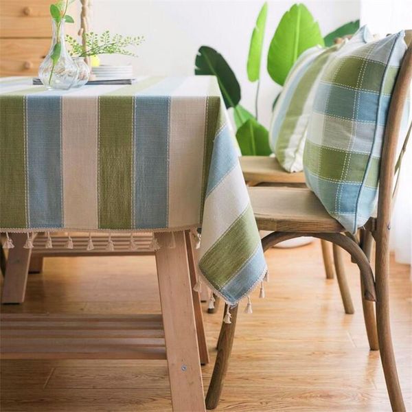 mats & pads striped waterproof oil-proof table cloth thickened cotton linen fresh color japanese-style tassel rectangular coffee mat
mats & pads striped waterproof oil-proof table cloth thickened cotton linen fresh color japanese-style tassel rectangular coffee mat