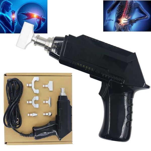 electric massagers chiropractic tool adjustable intensity therapy machine spine massager correction gun black 1500n 6 heads
electric massagers chiropractic tool adjustable intensity therapy machine spine massager correction gun black 1500n 6 heads