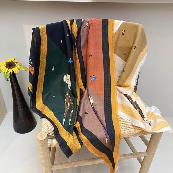 scarves naizaiga women 81% wool print diagonal cartoon scarf spring winter thin ribbon girl fashion shawl wrap ,hcy19013, Blue;gray
scarves naizaiga women 81% wool print diagonal cartoon scarf spring winter thin ribbon girl fashion shawl wrap ,hcy19013, Blue;gray