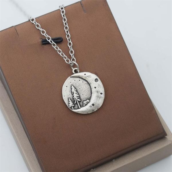 pendant necklaces 12pcs 2021 fashion pine tree with moon pedant necklace outdoor plant jewelry, Silver
pendant necklaces 12pcs 2021 fashion pine tree with moon pedant necklace outdoor plant jewelry, Silver