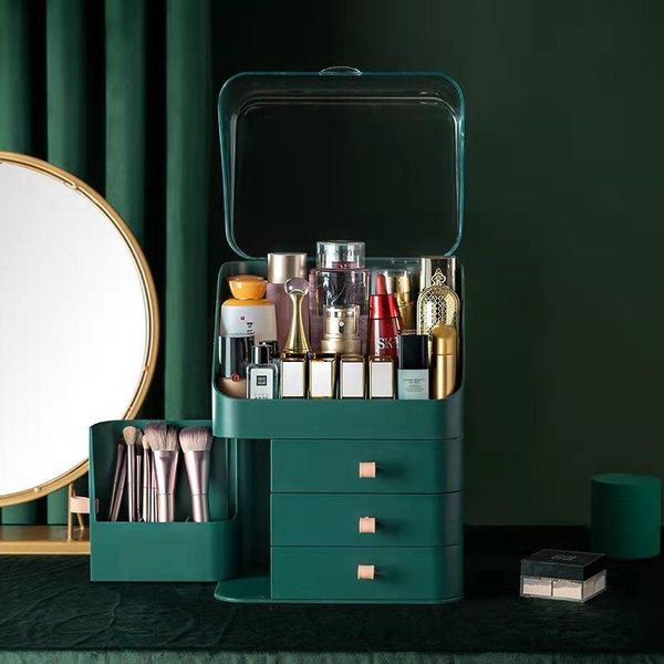 makeup organizer waterproof cosmetic case jewelry box multifunctional travel drawer home storage boxs bags & cases
makeup organizer waterproof cosmetic case jewelry box multifunctional travel drawer home storage boxs bags & cases