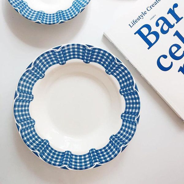 bowls retro lace blue affordable luxury style plate ins simple ceramic service deep breakfast dessert
bowls retro lace blue affordable luxury style plate ins simple ceramic service deep breakfast dessert