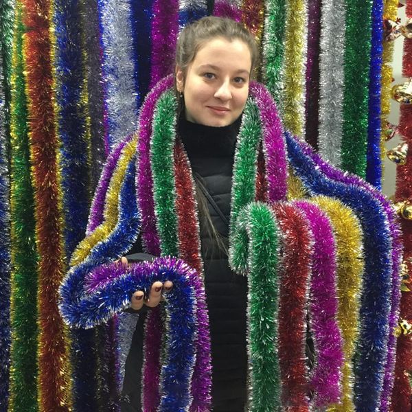 party decoration 2.3m colorful tinsel garland christmas tree hanging ribbon home scene diy wedding ornament supplies
party decoration 2.3m colorful tinsel garland christmas tree hanging ribbon home scene diy wedding ornament supplies