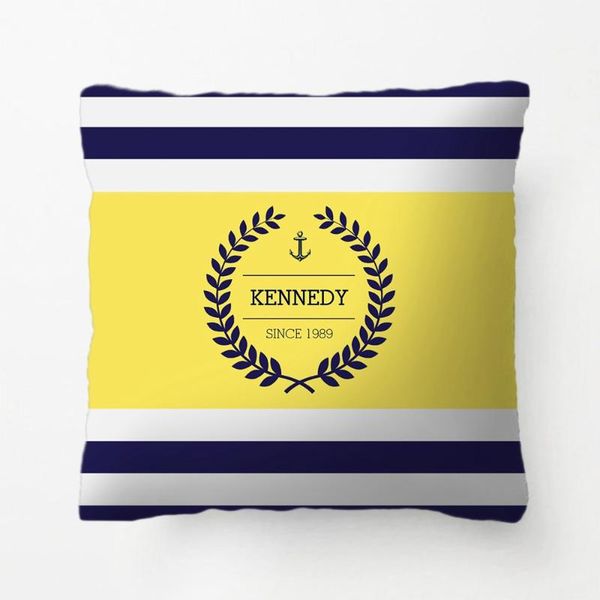 cushion/decorative pillow personalized nautical family emblem stripe pattern decorative cushion cover case customize gift for car pillowcase
cushion/decorative pillow personalized nautical family emblem stripe pattern decorative cushion cover case customize gift for car pillowcase