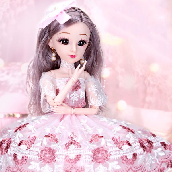 50 / 40cm exquisite gift box bjd doll 1/4 sd doll 18 ball joint doll gift for girls with clothes clothes shoes fashion
50 / 40cm exquisite gift box bjd doll 1/4 sd doll 18 ball joint doll gift for girls with clothes clothes shoes fashion