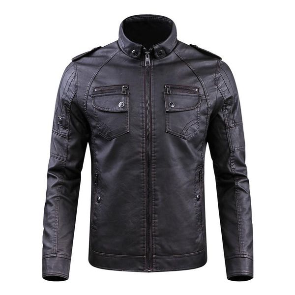 leather jacket men coats 4xl brand pu outerwear business winter faux fur male fleece men's &, Black
leather jacket men coats 4xl brand pu outerwear business winter faux fur male fleece men's &, Black
