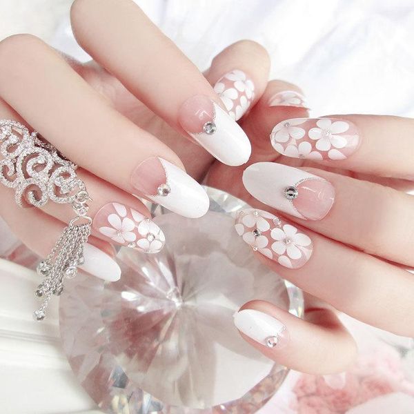 24pcs/set press on nails fresh style flowers printing full cover artificial fake nail with glue tips1, Red;gold
24pcs/set press on nails fresh style flowers printing full cover artificial fake nail with glue tips1, Red;gold