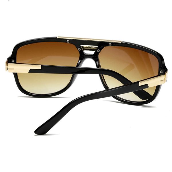 Vintage Brand Design New Fashion Men Square Luxury sunglasses UV400 Sunglass Shades Eyewear Gafas De Sol Hombre, Black
Vintage Brand Design New Fashion Men Square Luxury sunglasses UV400 Sunglass Shades Eyewear Gafas De Sol Hombre, Black