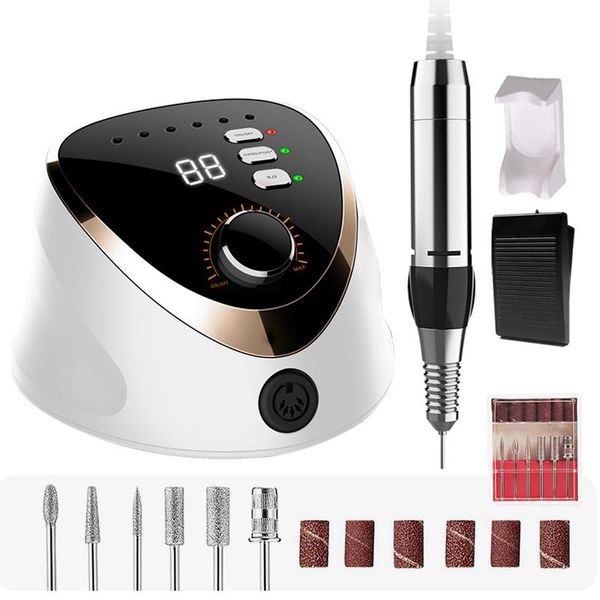 nail drill & accessories machine 35000rpm pro manicure apparatus for pedicure kit electric file with cutter tool
nail drill & accessories machine 35000rpm pro manicure apparatus for pedicure kit electric file with cutter tool
