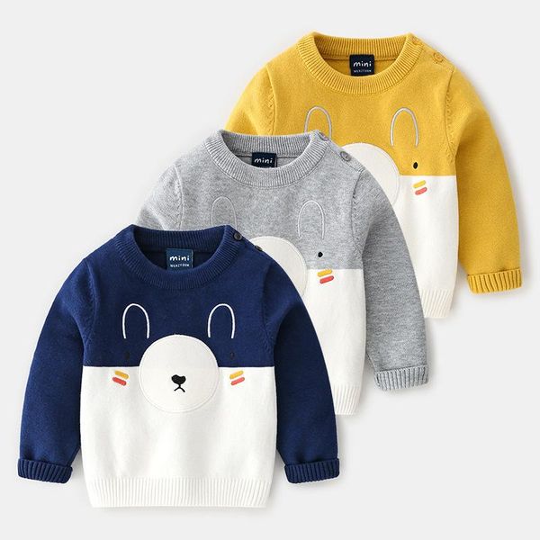 cardigan 2021 2-8years boy sweater casual outwear kids o neck autumn winter children's clothing boys pullover cartoon bear sweaters, Blue
cardigan 2021 2-8years boy sweater casual outwear kids o neck autumn winter children's clothing boys pullover cartoon bear sweaters, Blue