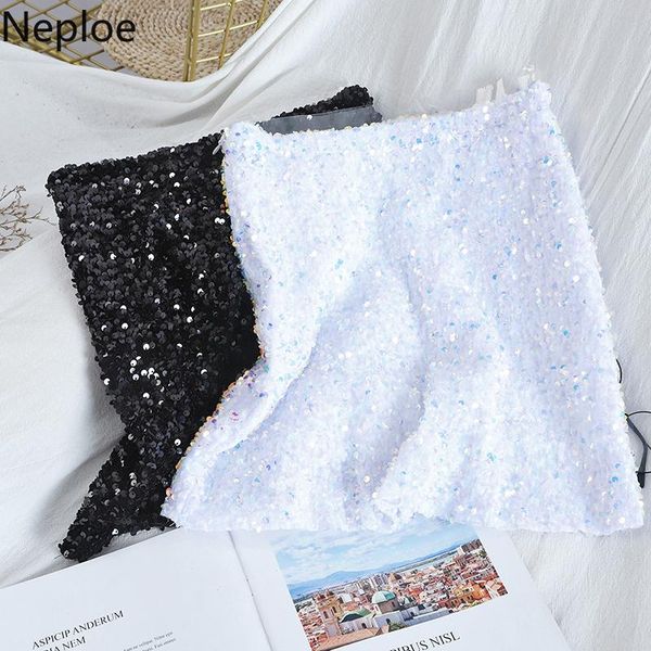 skirts neploe 2021 fashion sequined skirt women high-waist thin bling shiny a- line short slim stretch waist jupe 80967, Black
skirts neploe 2021 fashion sequined skirt women high-waist thin bling shiny a- line short slim stretch waist jupe 80967, Black