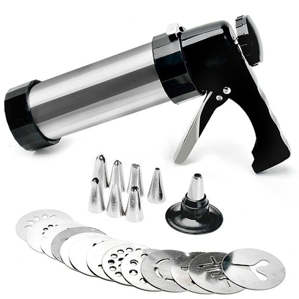baking moulds cookie press kit gun machine making cake decoration 13 molds & 8 pastry piping nozzles tool biscuit make
baking moulds cookie press kit gun machine making cake decoration 13 molds & 8 pastry piping nozzles tool biscuit make