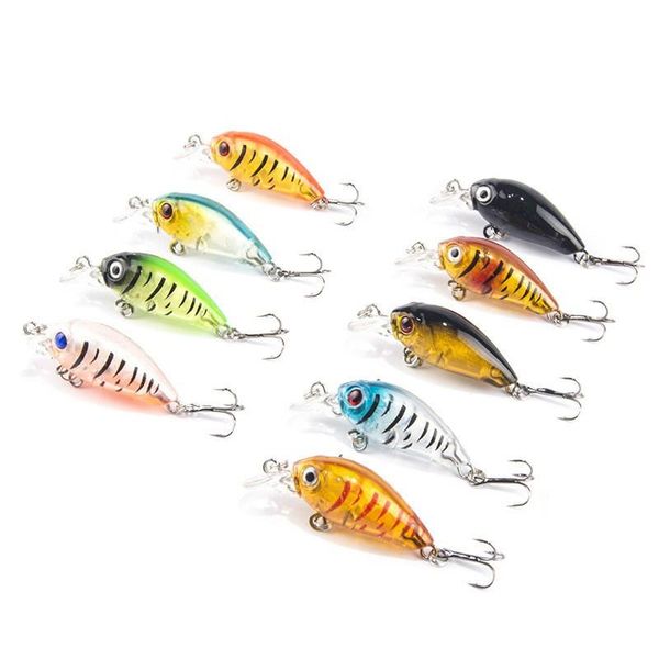 4.5cm / 4g plastic mini fishing hooks bait artificial hard crank wobble bass fishhook lure tackle
4.5cm / 4g plastic mini fishing hooks bait artificial hard crank wobble bass fishhook lure tackle