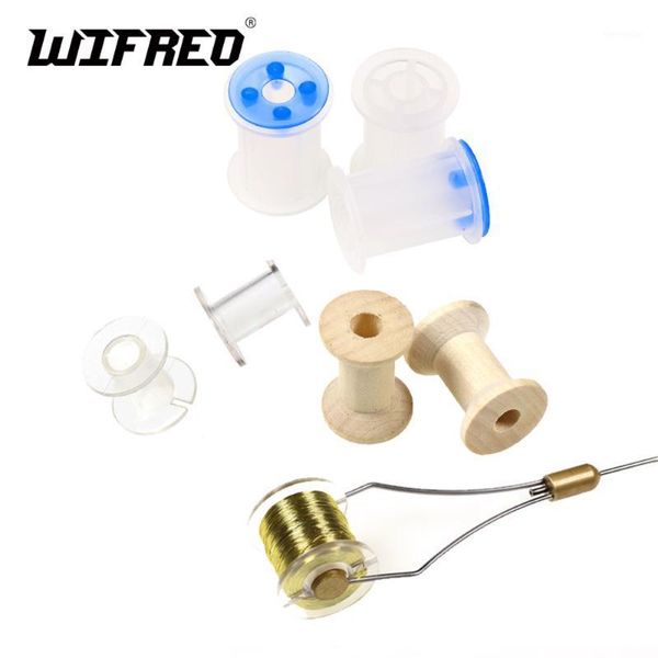6pcs tying plastic empty bobbin spools with buckle cap thread material spool fishing tackle accessories1
6pcs tying plastic empty bobbin spools with buckle cap thread material spool fishing tackle accessories1