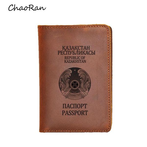 card holders chaoran engraved kazakhstan passport holder leather travel wallet women cover simple organizer id, Brown;gray
card holders chaoran engraved kazakhstan passport holder leather travel wallet women cover simple organizer id, Brown;gray