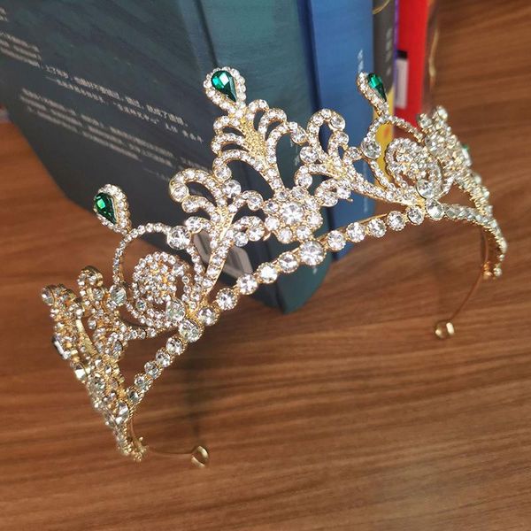 hair clips & barrettes bridal crown headwear luxury rhinestones retro headdress wedding birthday accessories for female lb, Golden;silver
hair clips & barrettes bridal crown headwear luxury rhinestones retro headdress wedding birthday accessories for female lb, Golden;silver