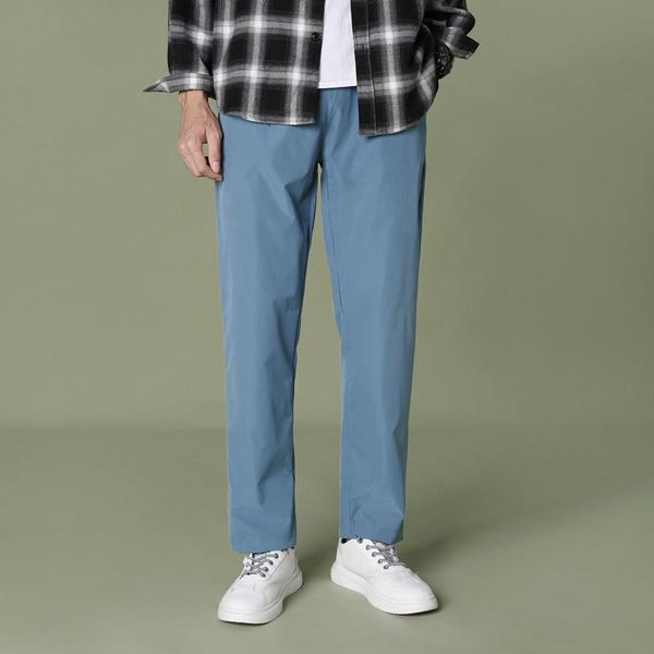 men's pants casual drawstring elastic waist sports korean style simple fashion wild loose solid color trousers, Black
men's pants casual drawstring elastic waist sports korean style simple fashion wild loose solid color trousers, Black
