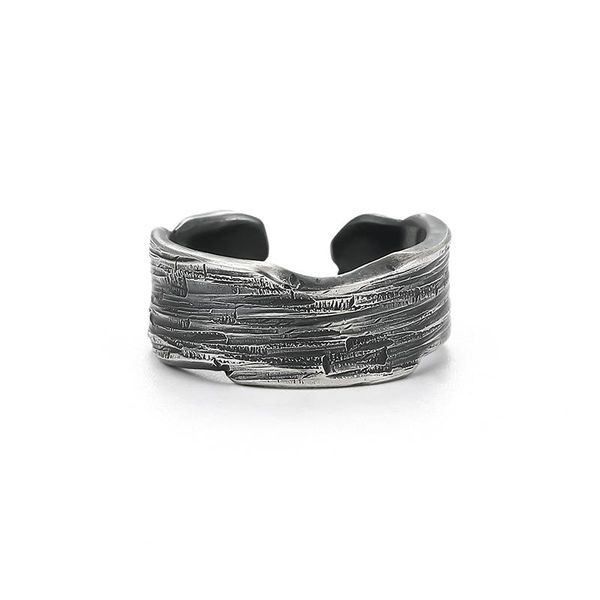 cluster rings ring for male retro old wild irregular striped texture opening adjustable size jewelry gift, Golden;silver
cluster rings ring for male retro old wild irregular striped texture opening adjustable size jewelry gift, Golden;silver