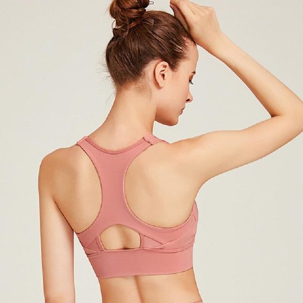 the beauty back naked woman sports bra shockproof, breathable running vest yoga fitness female gym clothing, White;black
the beauty back naked woman sports bra shockproof, breathable running vest yoga fitness female gym clothing, White;black