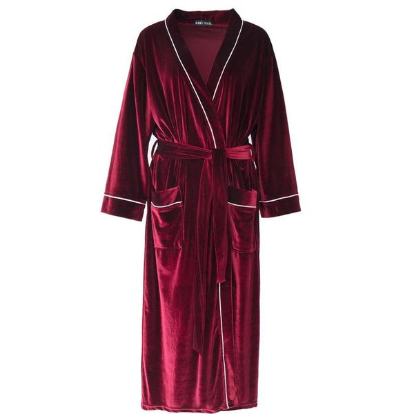 women's sleepwear summer v-neck lovers men women long bathrobes soft warm dressing gown nightgown el home clothes, Black;red
women's sleepwear summer v-neck lovers men women long bathrobes soft warm dressing gown nightgown el home clothes, Black;red