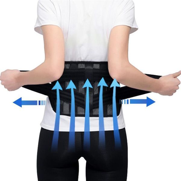 waist support adjustable back lumbar belt with steel plate disc strain circumference fitness trainer, Black;gray
waist support adjustable back lumbar belt with steel plate disc strain circumference fitness trainer, Black;gray