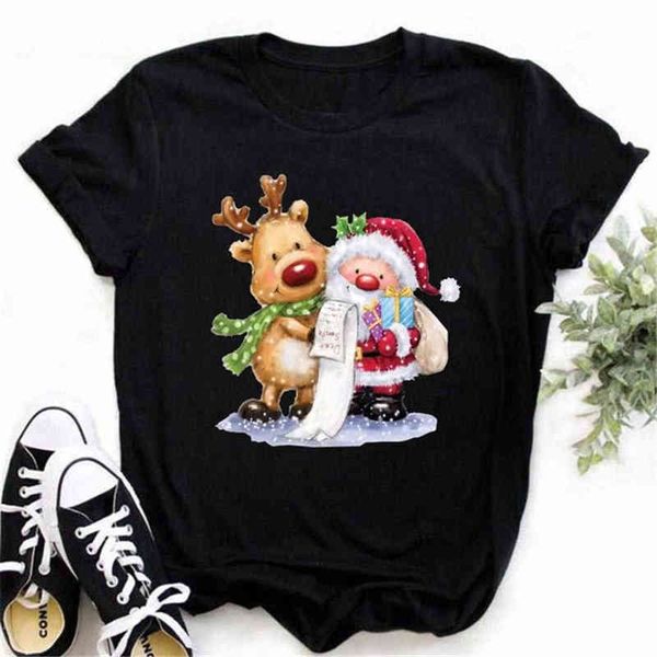 harajuku women's black short sve st. renault merry christmas printed t-shirt, t-shirt for all seasons, White
harajuku women's black short sve st. renault merry christmas printed t-shirt, t-shirt for all seasons, White