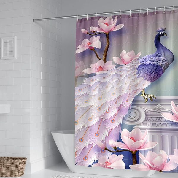 shower curtains colorful peacock beaytiful bird pattern bathroom decor home bath bathtub waterproof polyester curtain set
shower curtains colorful peacock beaytiful bird pattern bathroom decor home bath bathtub waterproof polyester curtain set