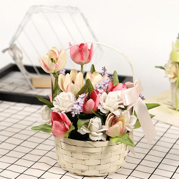 decorative flowers & wreaths fake rose peony flower faux potted tulips living room decoration ornaments home decor realistic small bouquets
decorative flowers & wreaths fake rose peony flower faux potted tulips living room decoration ornaments home decor realistic small bouquets