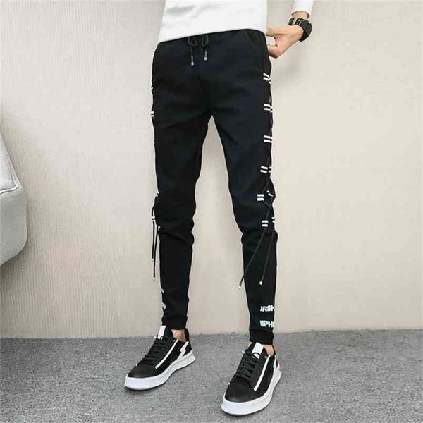 korean summer men pants brand streetwear harem slim fit hip hop all match casual trousers clothes 28-36 210715, Black
korean summer men pants brand streetwear harem slim fit hip hop all match casual trousers clothes 28-36 210715, Black
