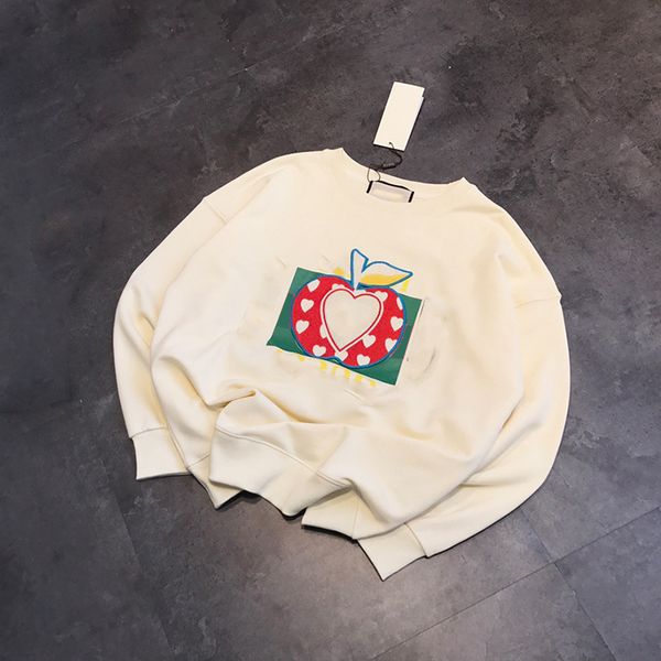 gu embroidery apple print thin round neck cotton sweater women's autumn new 2021 korean jacket tide lazy style, Black
gu embroidery apple print thin round neck cotton sweater women's autumn new 2021 korean jacket tide lazy style, Black
