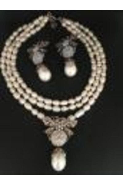 earrings & necklace women's fashion jewelry culture varok pearl jewelery sets necklaces and, Silver
earrings & necklace women's fashion jewelry culture varok pearl jewelery sets necklaces and, Silver
