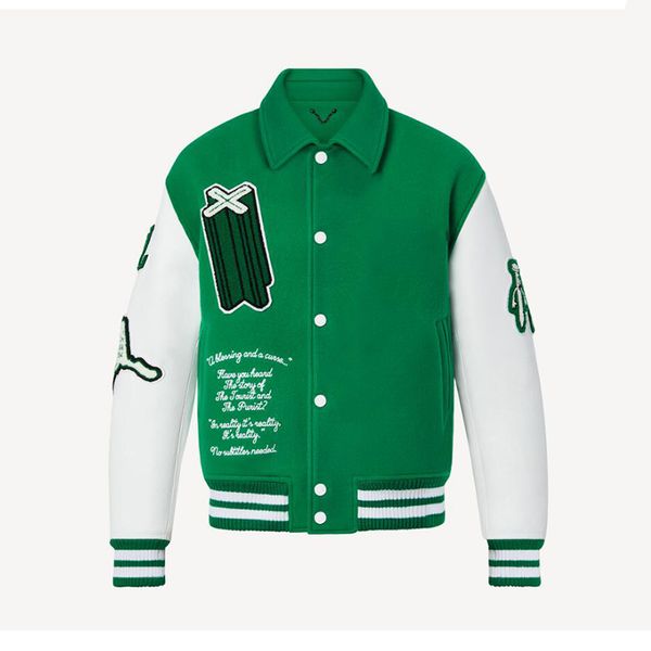fashion brand varsity leather jacket streetwear decorated with patches and embroidered jacket men stylish baseball jackets women coat, Black;brown
fashion brand varsity leather jacket streetwear decorated with patches and embroidered jacket men stylish baseball jackets women coat, Black;brown