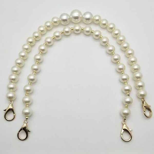 bag parts & accessories fashion 5pcs 37cm hardware customized diy handbag elegant woven material pearl chain ornaments with golden button, Black
bag parts & accessories fashion 5pcs 37cm hardware customized diy handbag elegant woven material pearl chain ornaments with golden button, Black