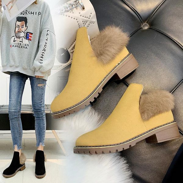 boots women's 2021 winter snow short for girls female genuine leather matte plus velvet cotton shoes 40, Black
boots women's 2021 winter snow short for girls female genuine leather matte plus velvet cotton shoes 40, Black