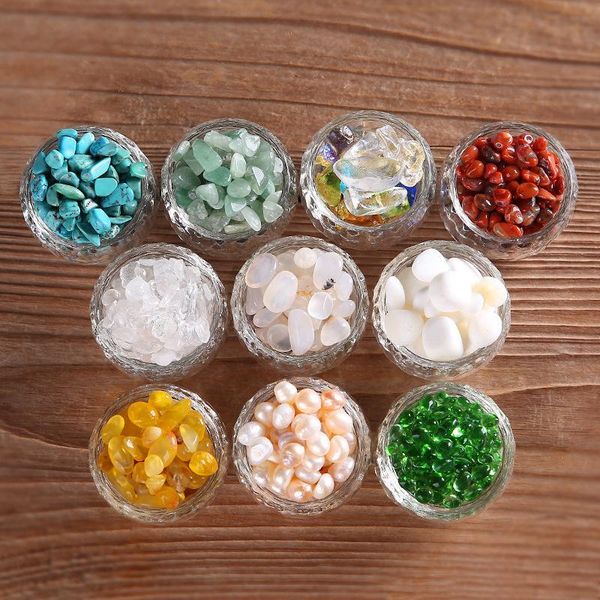decorative objects & figurines 50g / 100g natural gemstone, seven gemstones, pearl, agate and glass mixed decoration, colorful ornamental st
decorative objects & figurines 50g / 100g natural gemstone, seven gemstones, pearl, agate and glass mixed decoration, colorful ornamental st