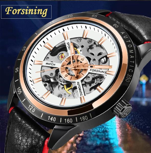 fashion forsining racing design leather transparent case men watch mechanical automatic wrist watches wristwatches, Slivery;brown
fashion forsining racing design leather transparent case men watch mechanical automatic wrist watches wristwatches, Slivery;brown