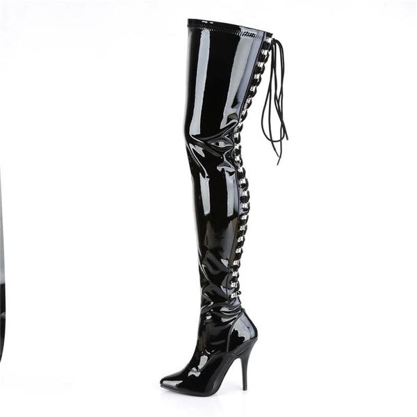 boots rncksi 2021' s dance shoes with pointed 13cm heel height and over-the-knee matched team performances., Black
boots rncksi 2021' s dance shoes with pointed 13cm heel height and over-the-knee matched team performances., Black