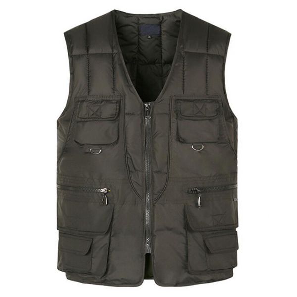 men's vests jackets winter warm bubble sleeveless vest men cotton thick jacket male zipper pockets waistcoat for autumn 4#, Black;white
men's vests jackets winter warm bubble sleeveless vest men cotton thick jacket male zipper pockets waistcoat for autumn 4#, Black;white