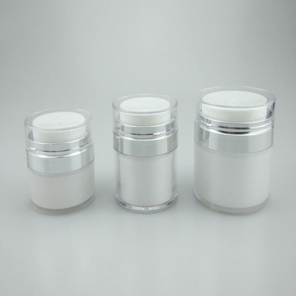 500pcs 15g 30g 50g pearl white acrylic airless jar round cosmetic cream pump packaging bottle storage bottles & jars
500pcs 15g 30g 50g pearl white acrylic airless jar round cosmetic cream pump packaging bottle storage bottles & jars