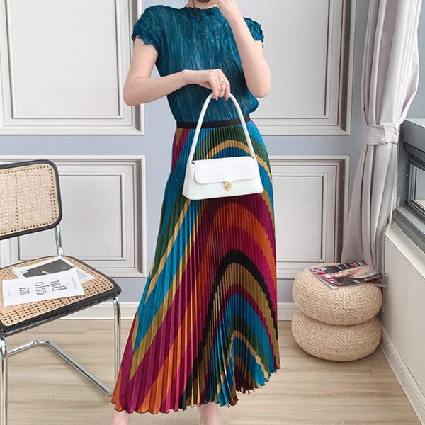 skirts tvvovvin fashion women's high waist pleated skirt 2021 summer vintage striped mid length all-match jz50, Black
skirts tvvovvin fashion women's high waist pleated skirt 2021 summer vintage striped mid length all-match jz50, Black