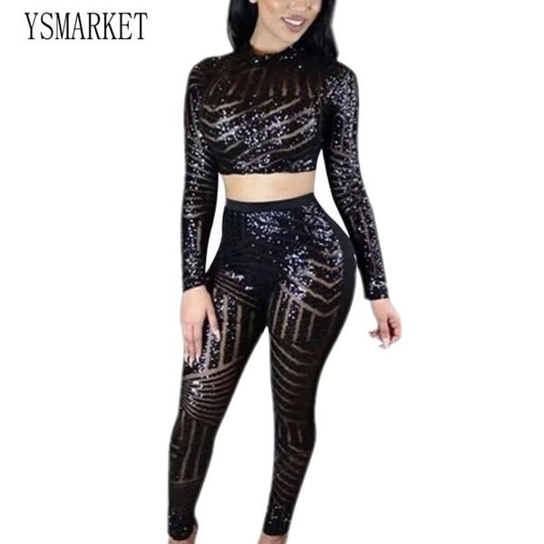 women's two piece pants ysmarket short crop and long set 2 women black sequin sleeve outfits bodycon night club wear hn255, White
women's two piece pants ysmarket short crop and long set 2 women black sequin sleeve outfits bodycon night club wear hn255, White