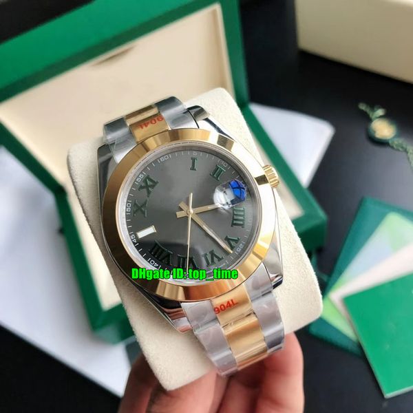 83 styles watches gdf 904l 126303 41mm miyota 8215 automatic mens watch sapphire mirror gray dial 18k gold two-tone steel bracelet gents wri, Slivery;brown
83 styles watches gdf 904l 126303 41mm miyota 8215 automatic mens watch sapphire mirror gray dial 18k gold two-tone steel bracelet gents wri, Slivery;brown