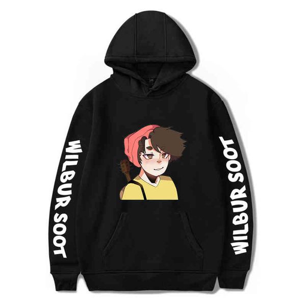 wilbur soot hoodi sweatshirts men/women fashion loose oversized hoodie harajuku casual sweatshirt pullover hooded cloth, Black
wilbur soot hoodi sweatshirts men/women fashion loose oversized hoodie harajuku casual sweatshirt pullover hooded cloth, Black